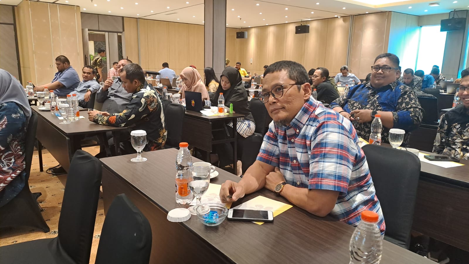 John Hendri Purba Menghadiri Rakernis Validasi Data Pelanggaran Pemilu