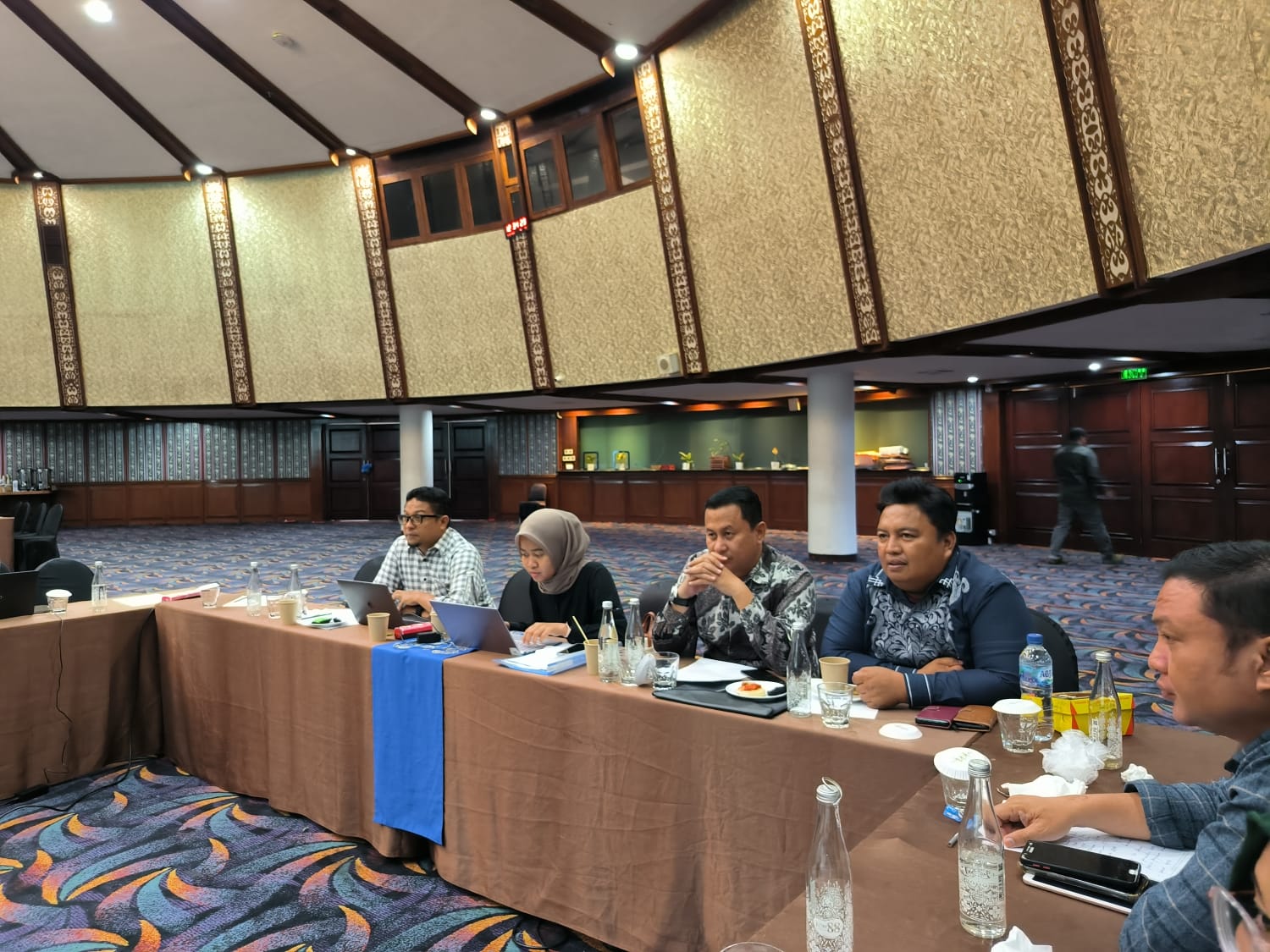 Bawaslu Provinsi Gorontalo Hadiri Rapat Penelitian dan Reviu Rencana Kerja dan Anggaran