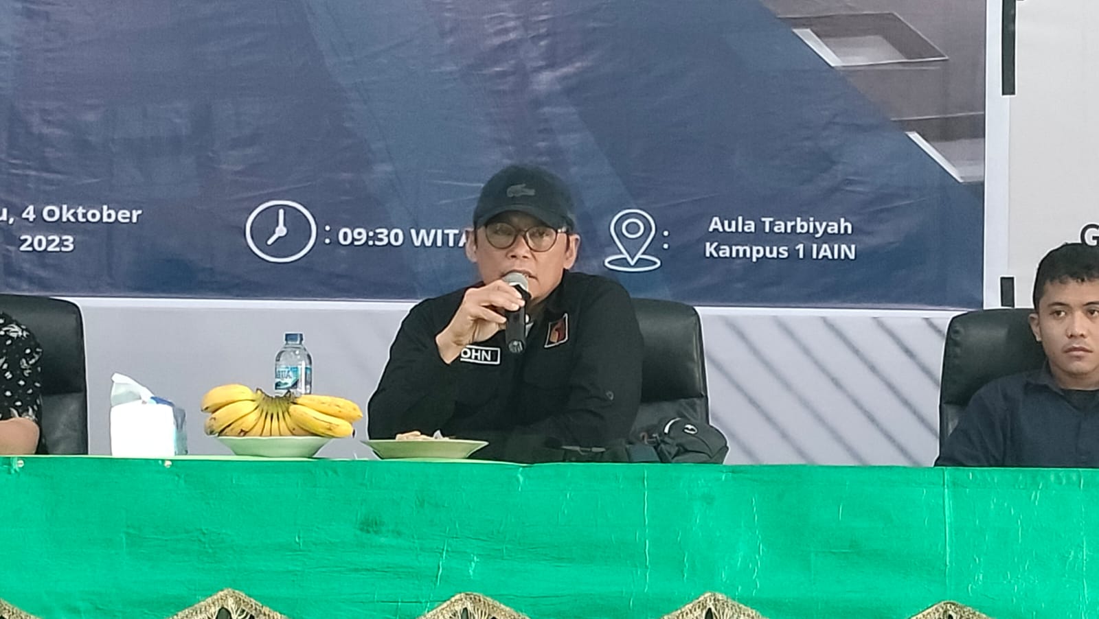 John Hendri Purba Ajak Mahasiswa Melawan Politik Uang dan Politik Identitas