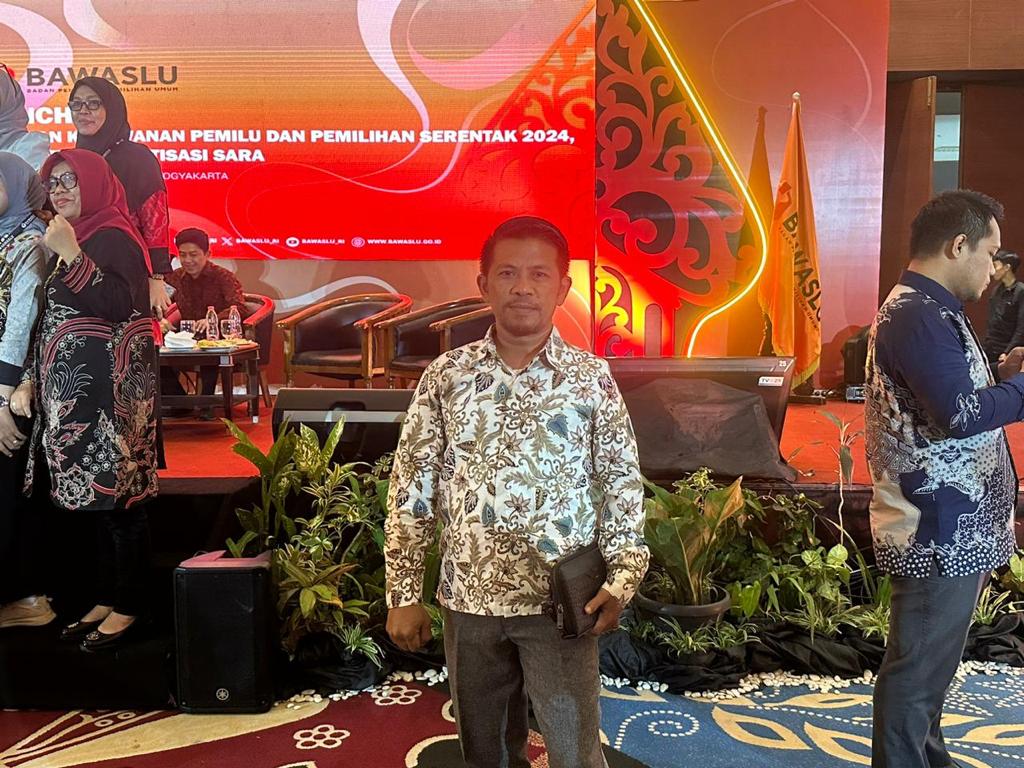 Moh. Fadjri Arsyad Hadiri Peluncuran Pemetaan Kerawanan Pemilu