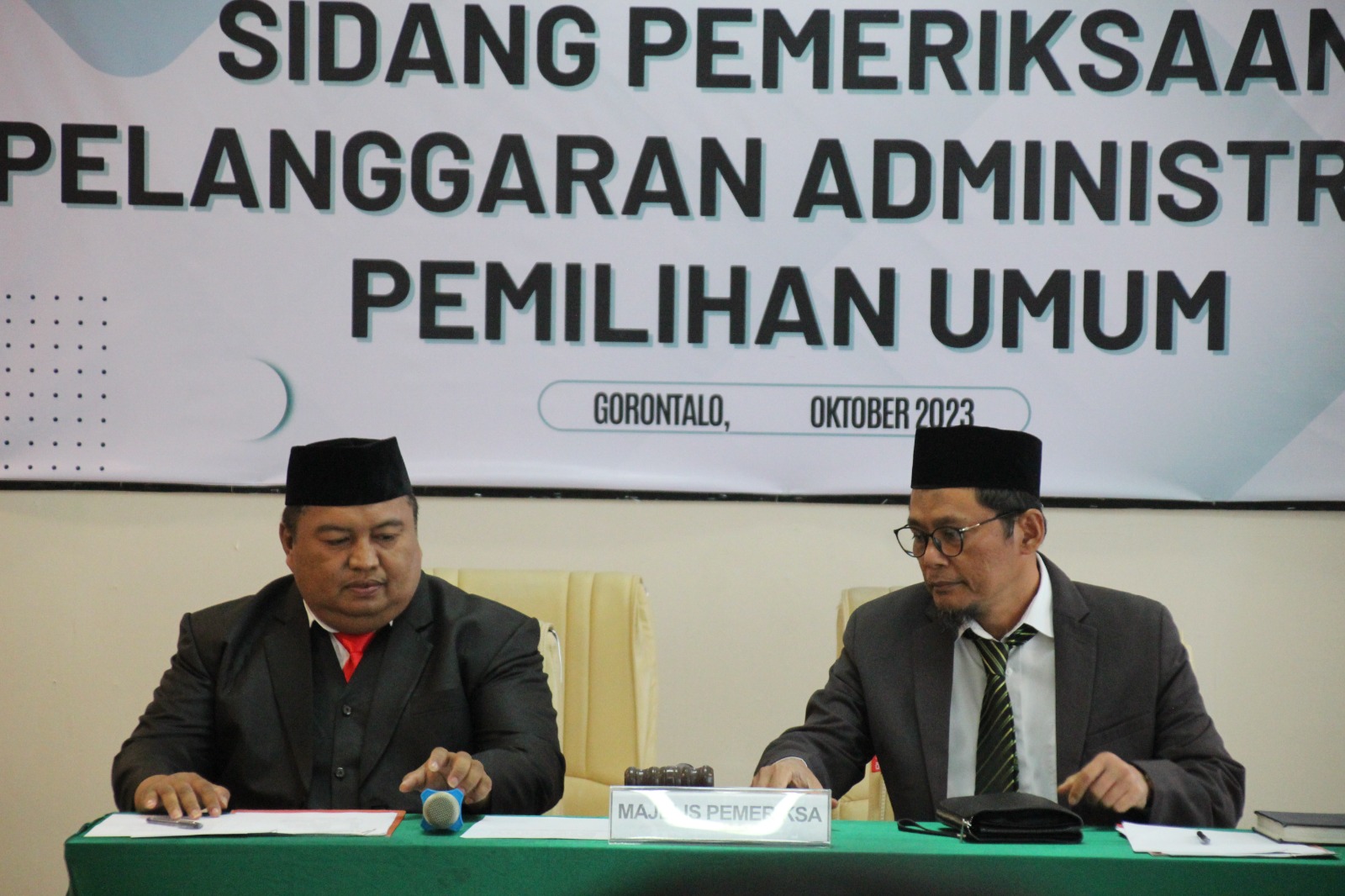 Bawaslu Provinsi Gorontalo Gelar Sidang Dugaan Pelanggaran Administrasi Hasil Temuan Bawaslu Kabupaten Bone Bolango