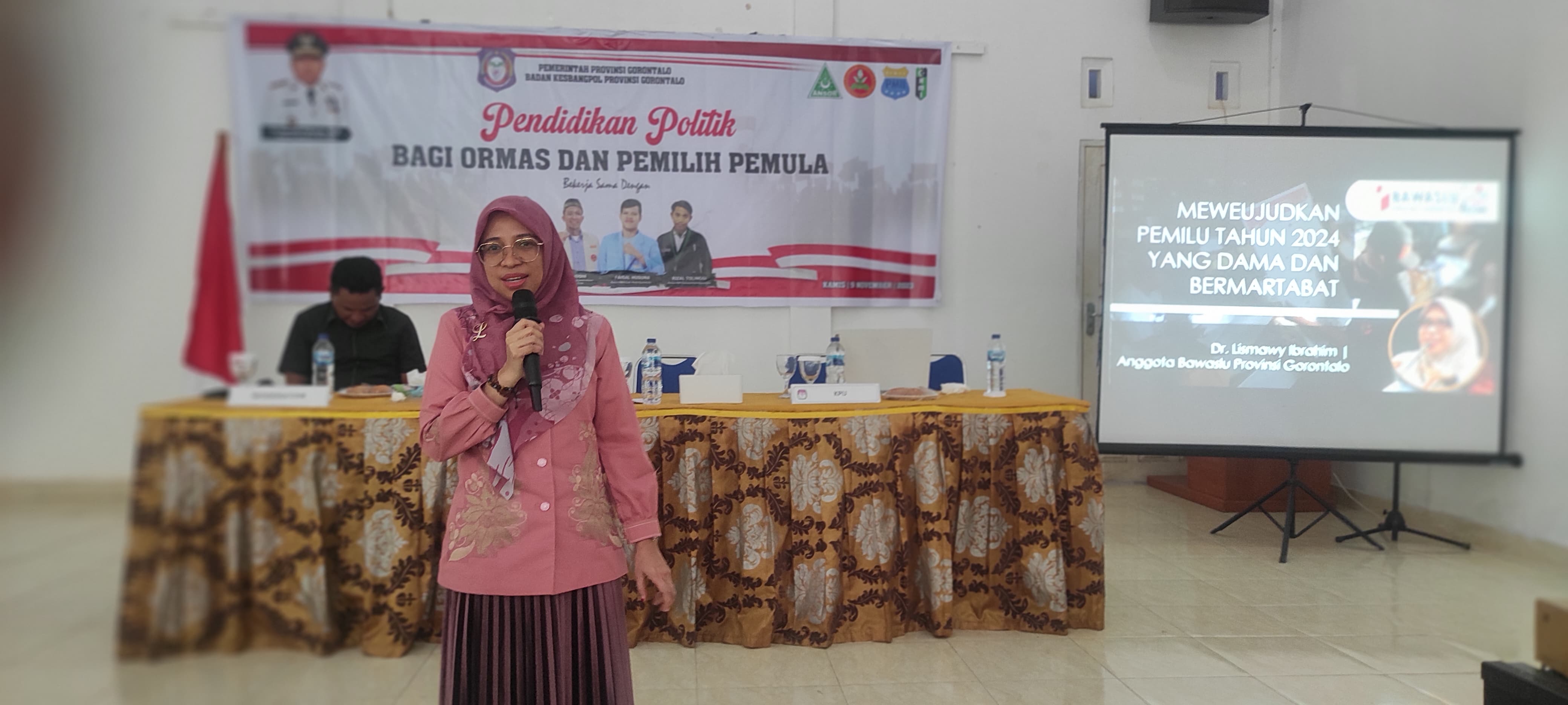 Lismawy Ajak Seluruh Elemen Masyarakat Untuk Mengawasi Tahapan Pemilu Tahun 2024