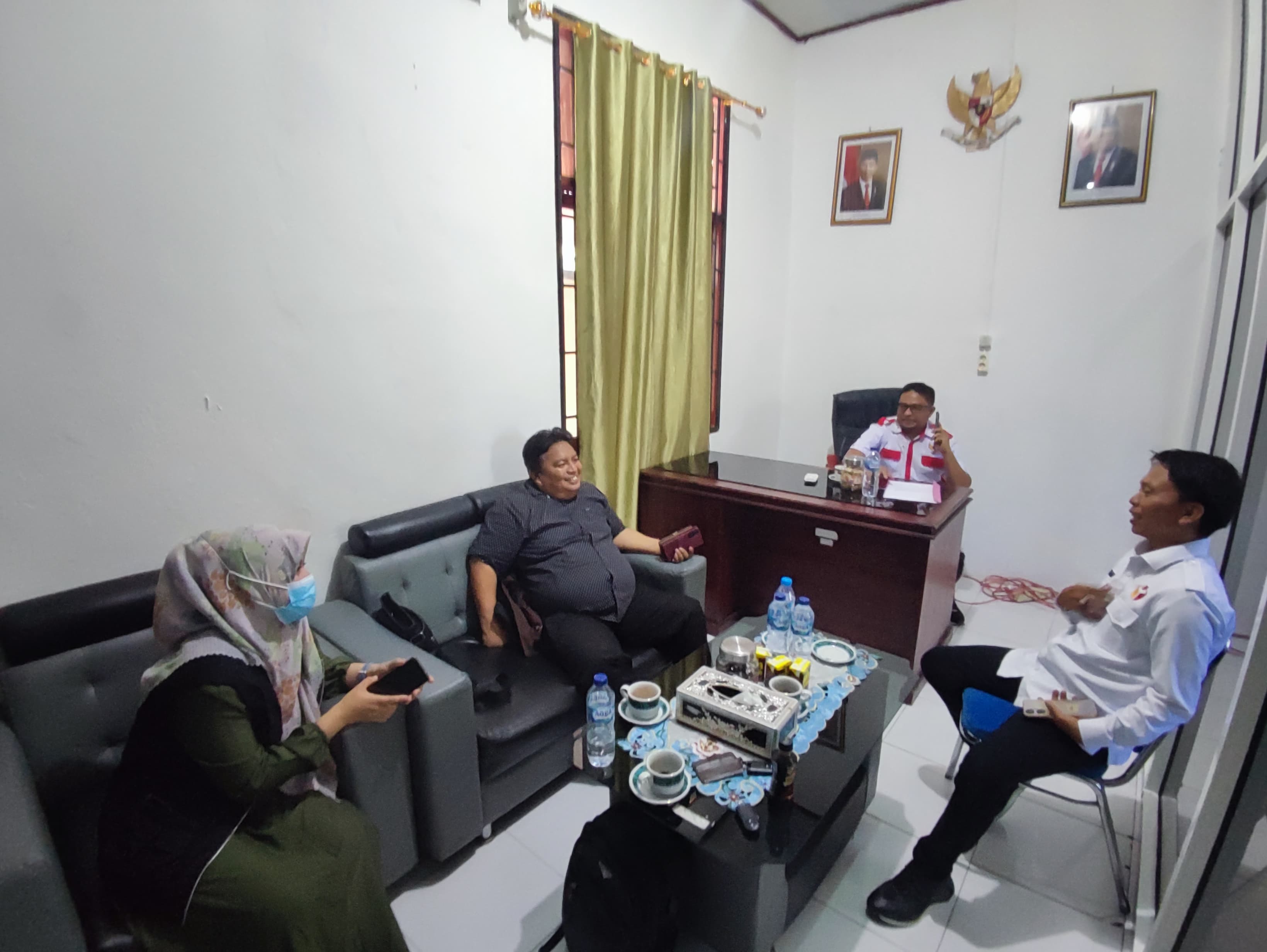 Bawaslu Provinsi Gorontalo Melakukan Supervisi SiGapLapor dan Memastiskan Pasar Murah Tidak Ada Unsur Kampanye