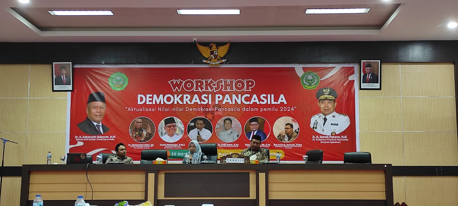 Jadi Narasumber Pada Workshop Pembinaan Ideologi Pancasila, Lismawy : Pancasila Sangat Penting Untuk Dipedomani