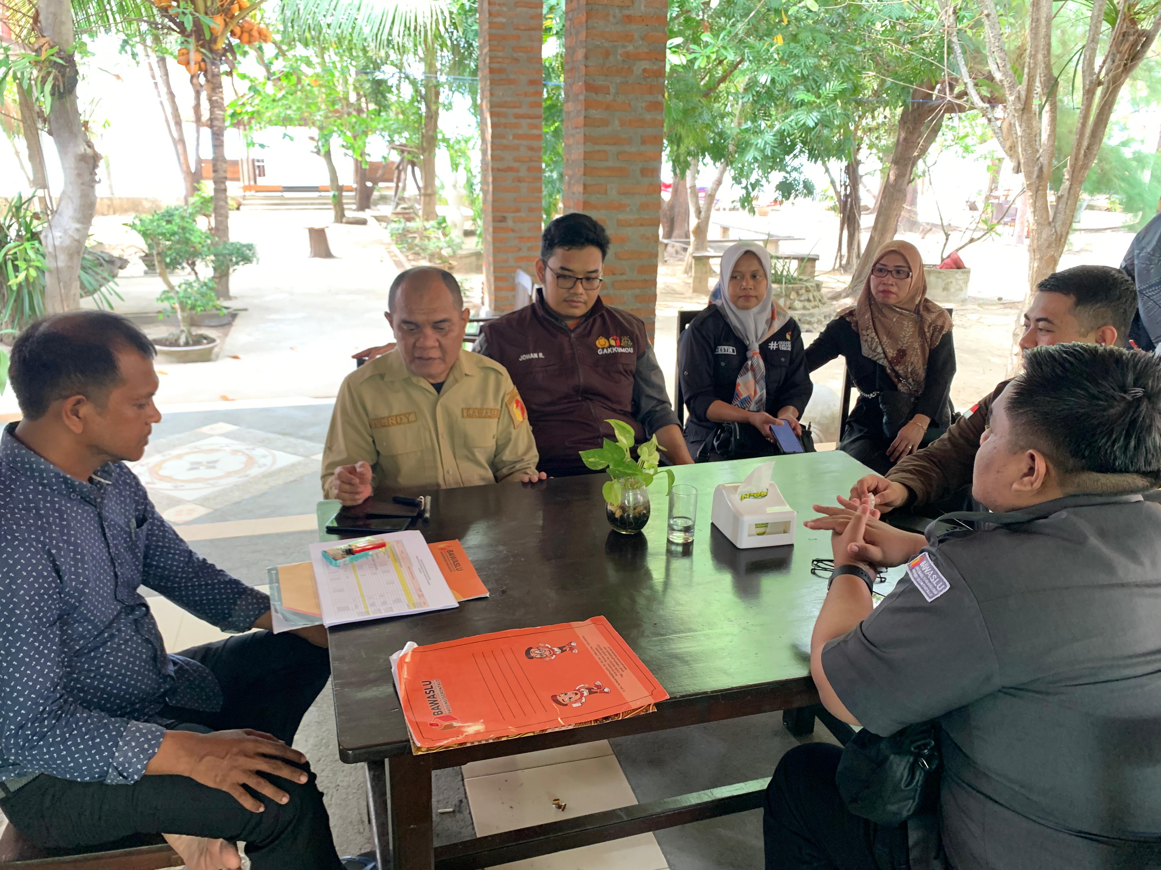 Ferdy Pastikan Kesiapan Penanganan Pelanggaran Administrasi Logistik Pemilu 2024 di Bawaslu Gorontalo dan Pohuwato