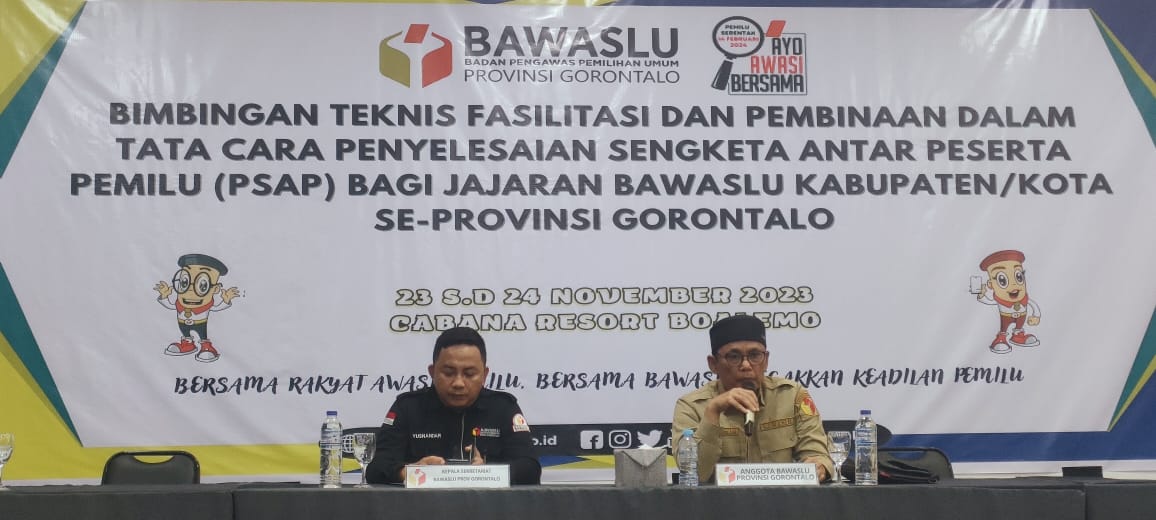 Membuka Bimtek Penyelesaian Sengketa, Ini Penjelasan John