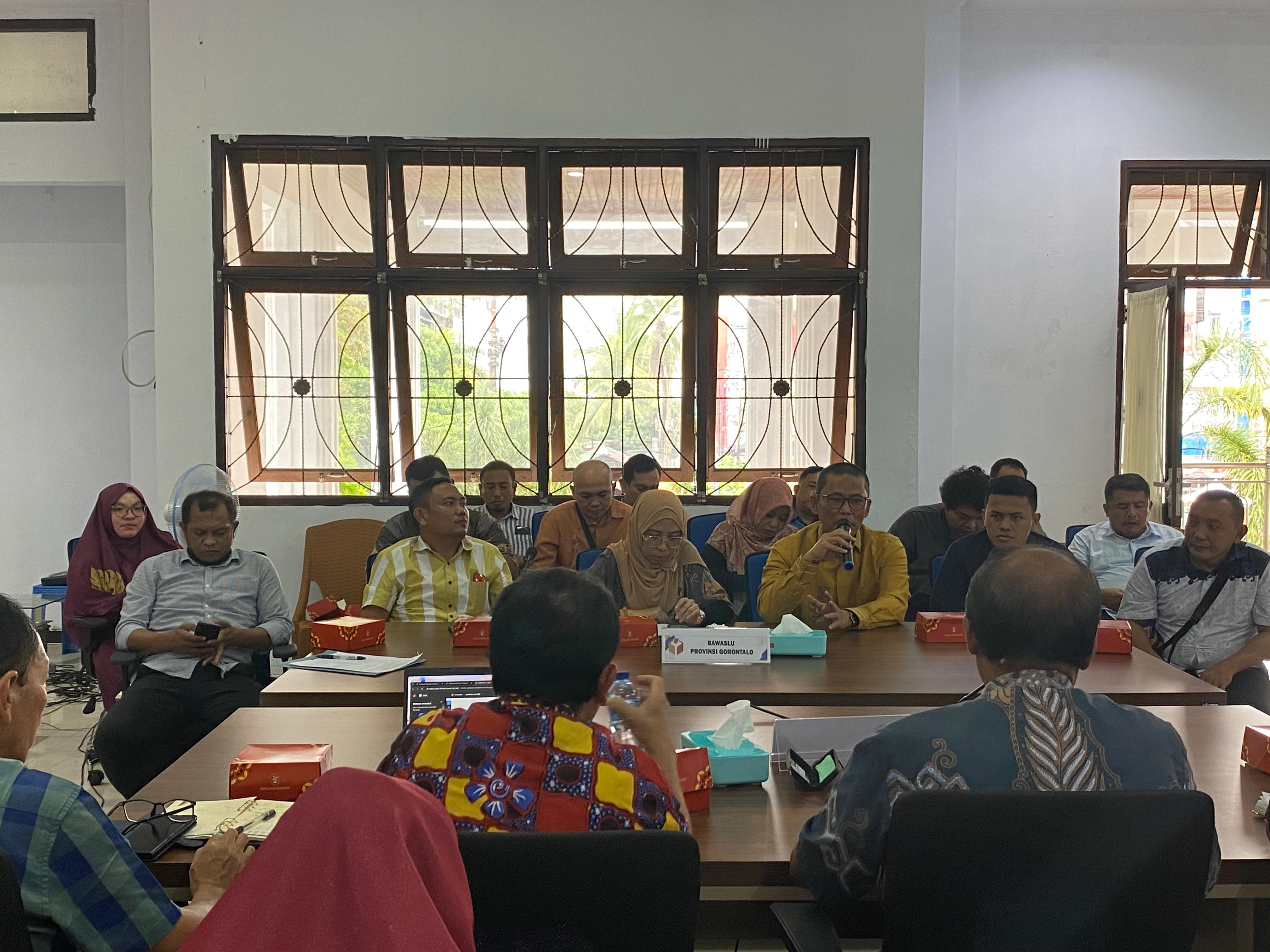 Bawaslu Provinsi Gorontalo Lakukan Konsultasi ke PT TUN Manado