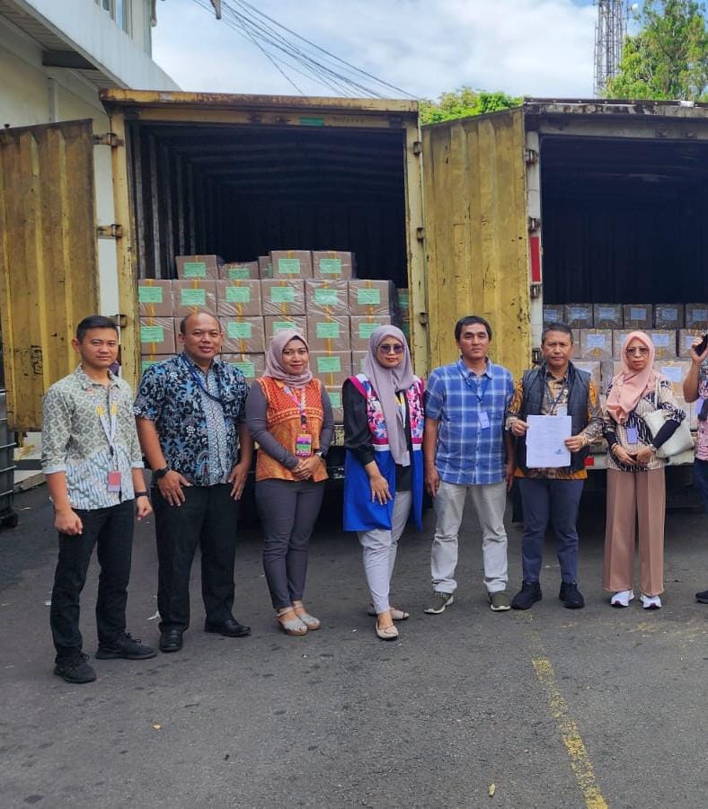 Bawaslu Provinsi Gorontalo Lakukan Pengawasan Ketat Distribusi Logistik Surat Suara PSU Dapil 6