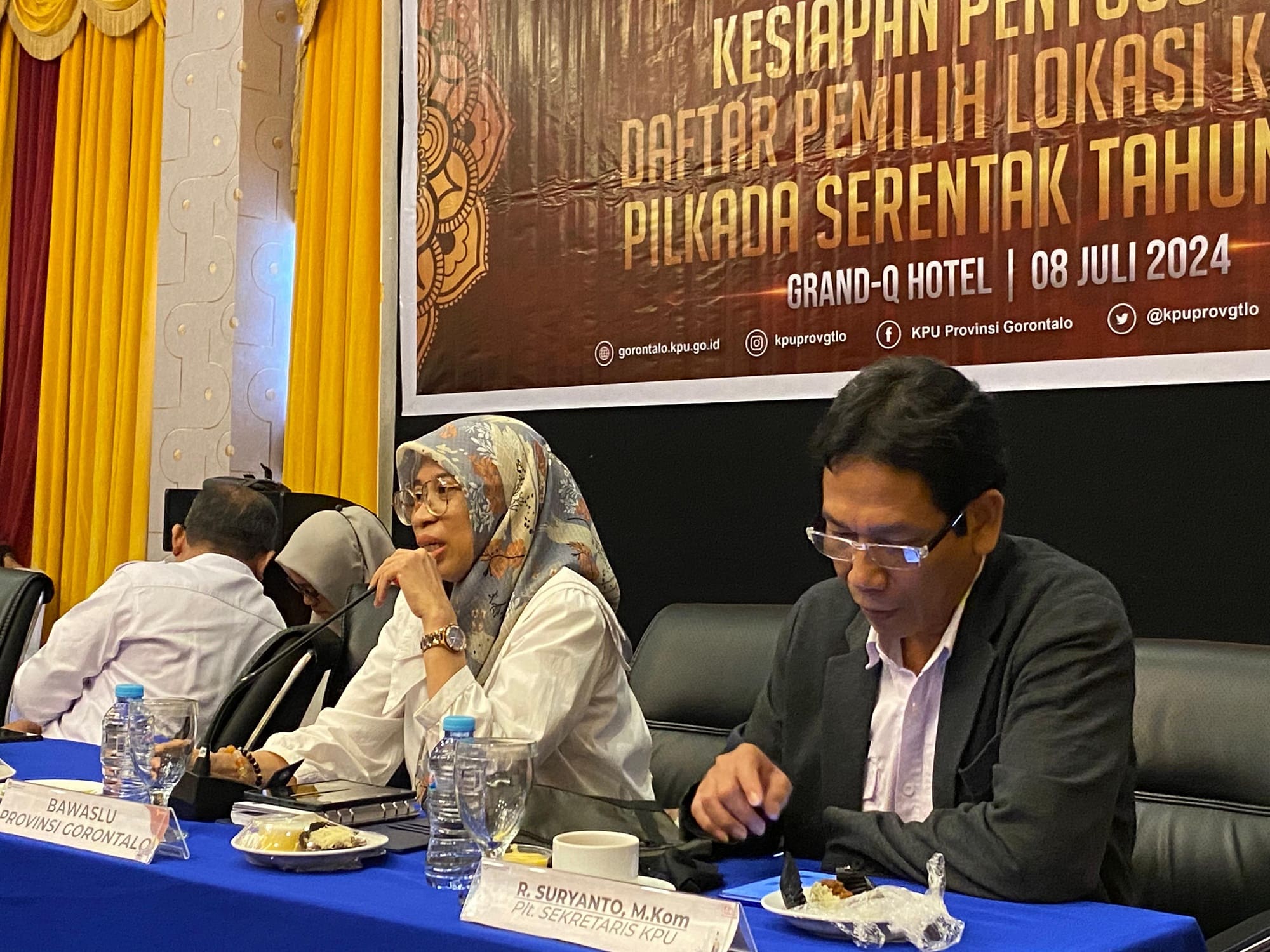 Lismawy Hadiri Rapat Koordinasi Penyusunan Daftar Pemilih Lokasi Khusus