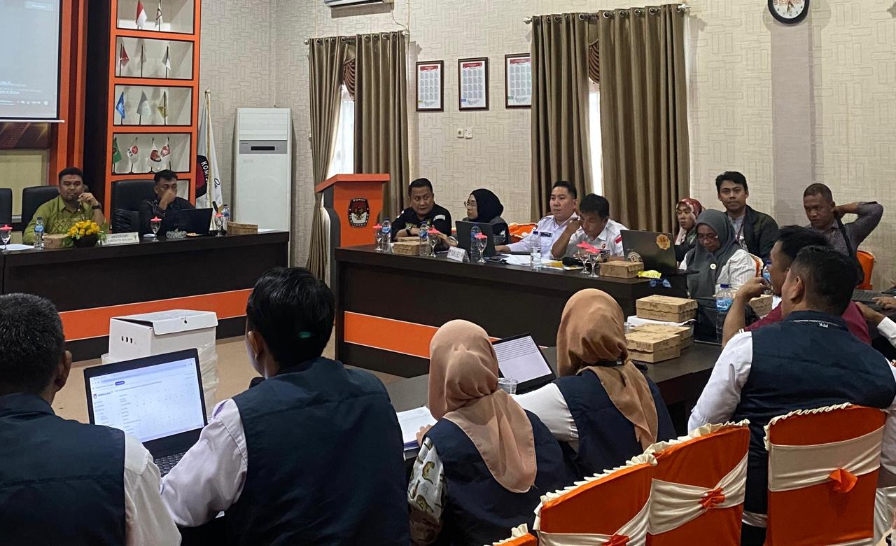 Lismawy Awasi Rekapitulasi Pemungutan Suara Ulang di Kabupaten Boalemo