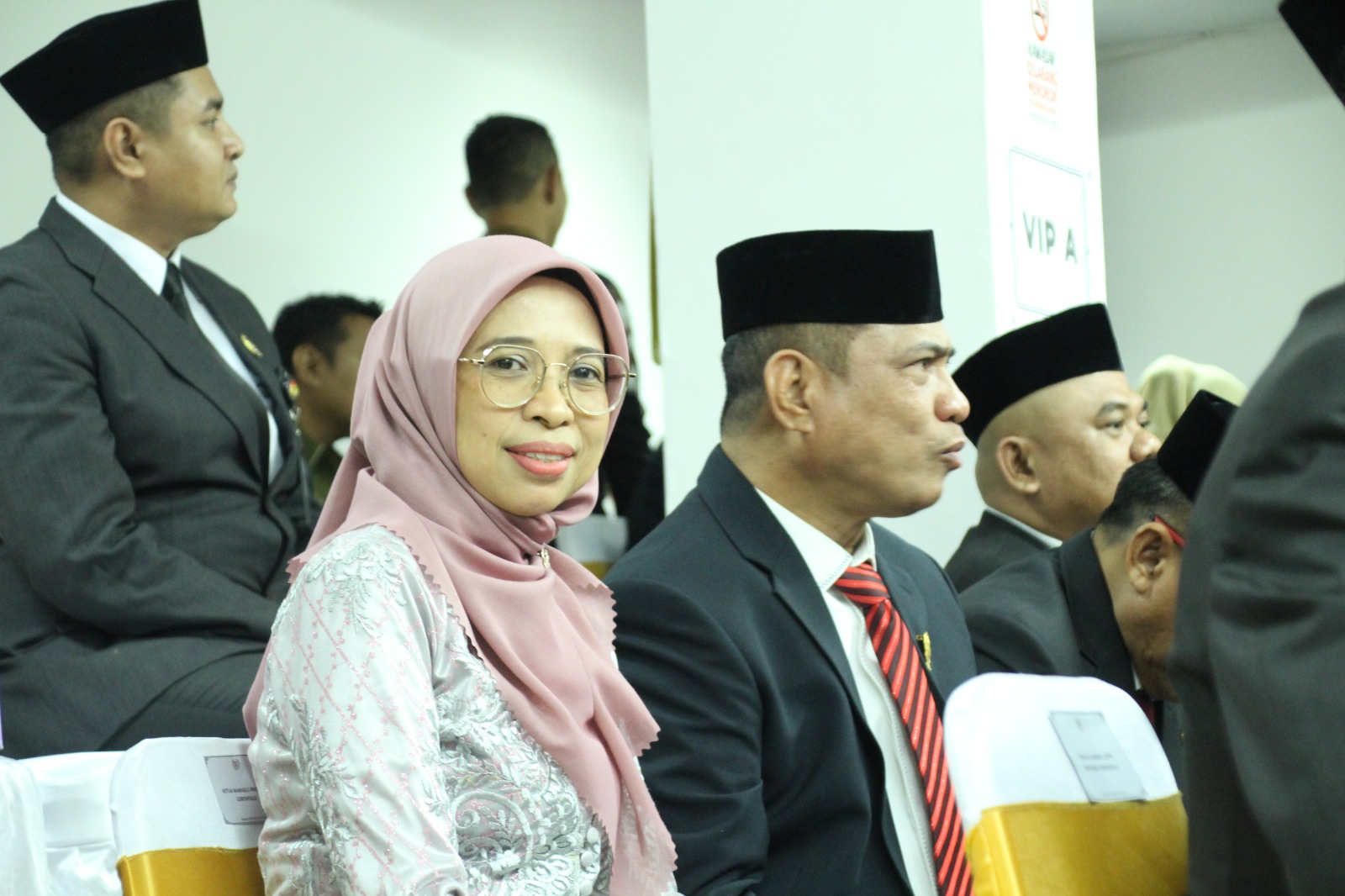 Anggota Bawaslu Gorontalo Lismawy Ibrahim Hadiri Rapat Paripurna Pengucapan Sumpah/Janji Anggota DPRD Provinsi Gorontalo