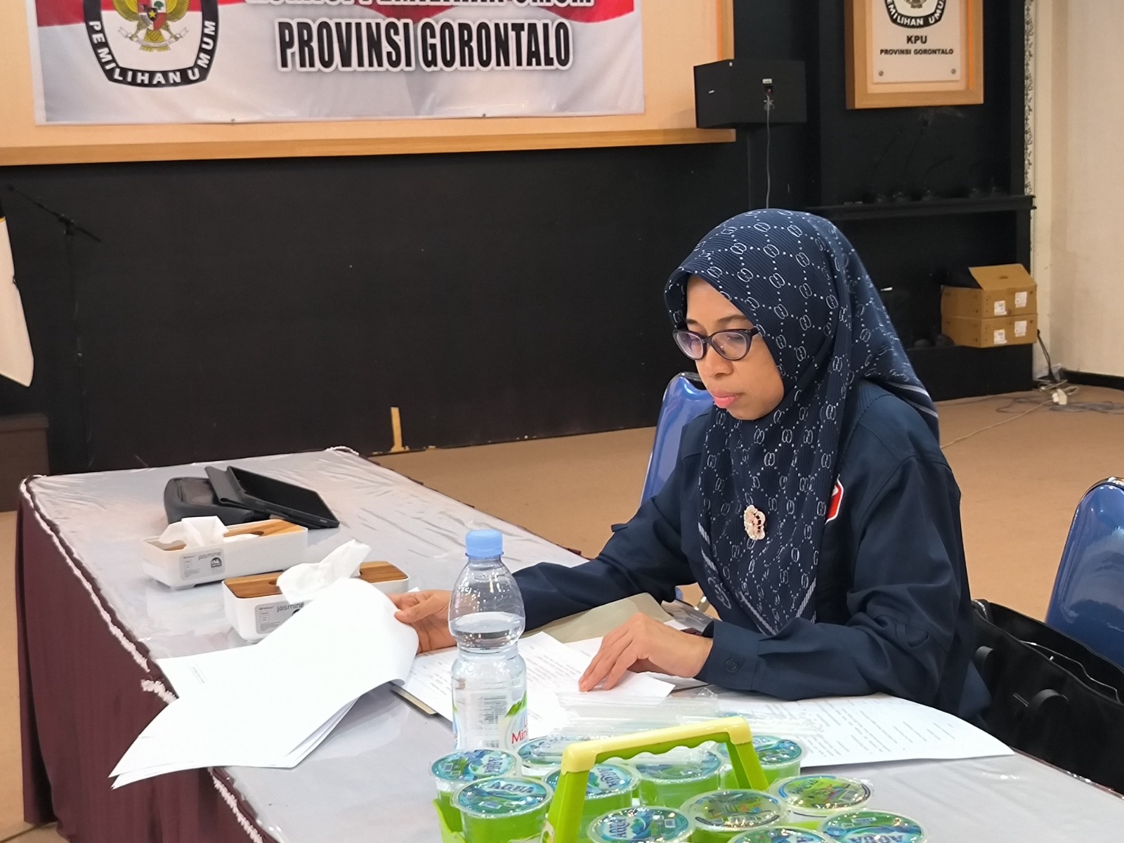 Lismawy Pastikan Proses Verifikasi Administrasi Calon Gubernur dan Wakil Gubernur 2024 sesuai Aturan