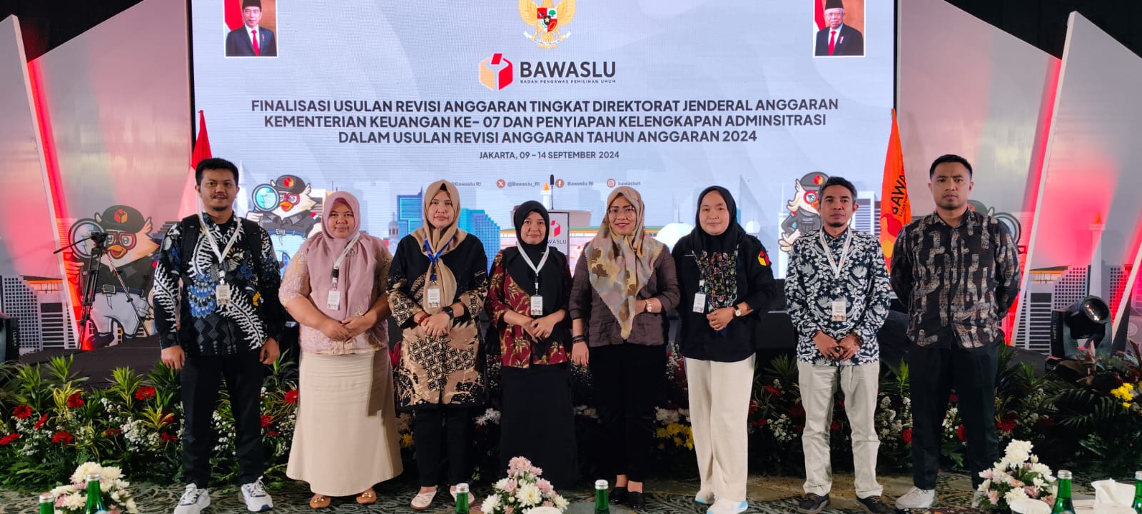 Bawaslu Provinsi Gorontalo Hadiri Finalisasi Usulan Revisi Anggaran Tahun 2024 di Jakarta
