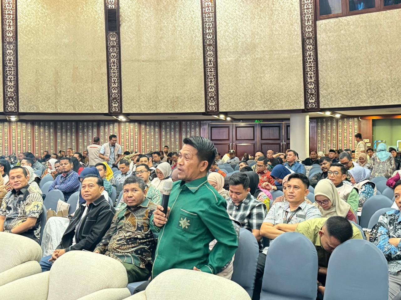 Fadjri Arsyad sampaikan Harapannya dalam Rakornas Strategi Komunikasi Krisis Pemilihan Serentak 2024