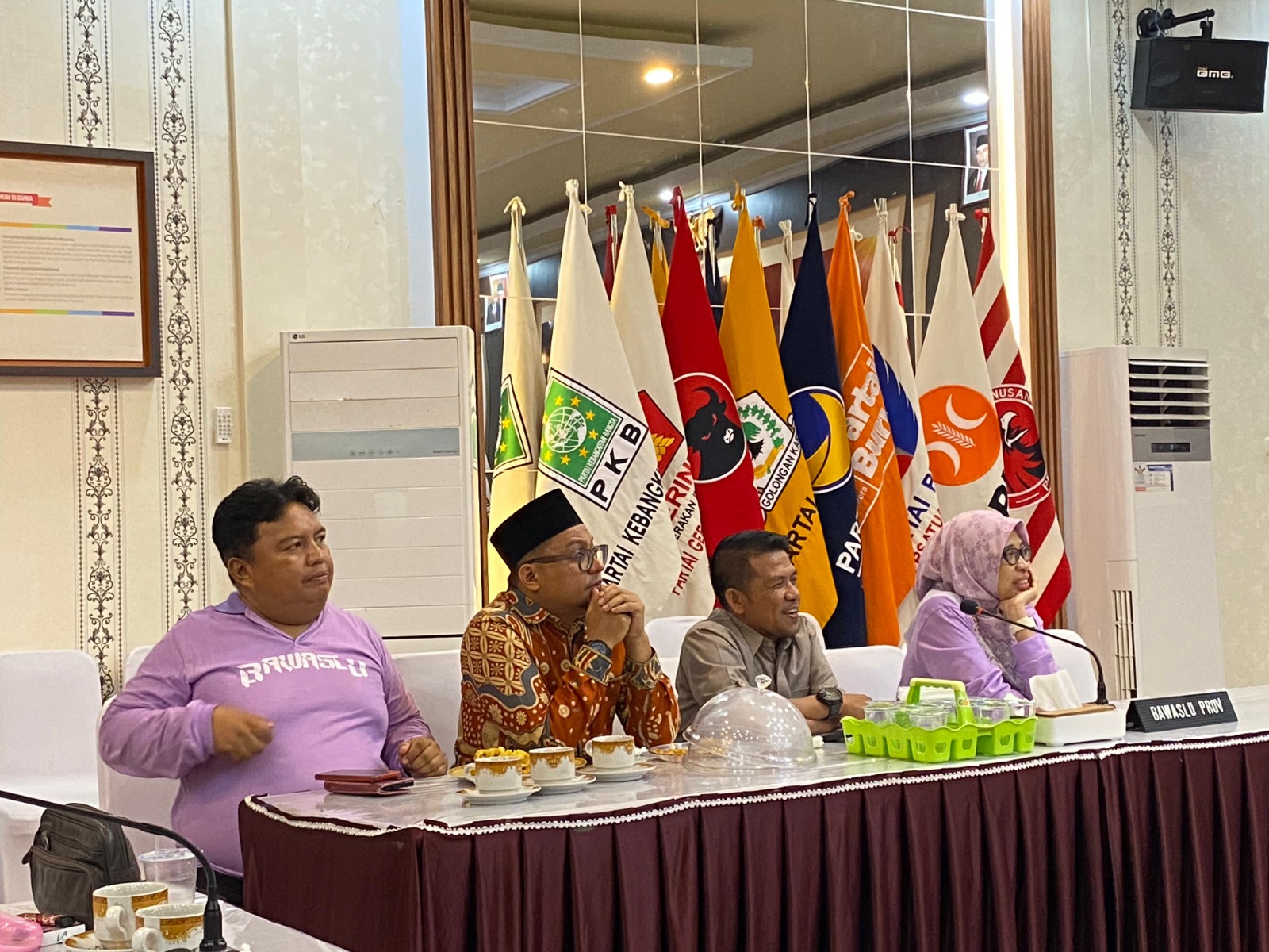 Bawaslu Provinsi Gorontalo Hadiri Rapat Koordinasi Persiapan Kampanye Pilgub 2024