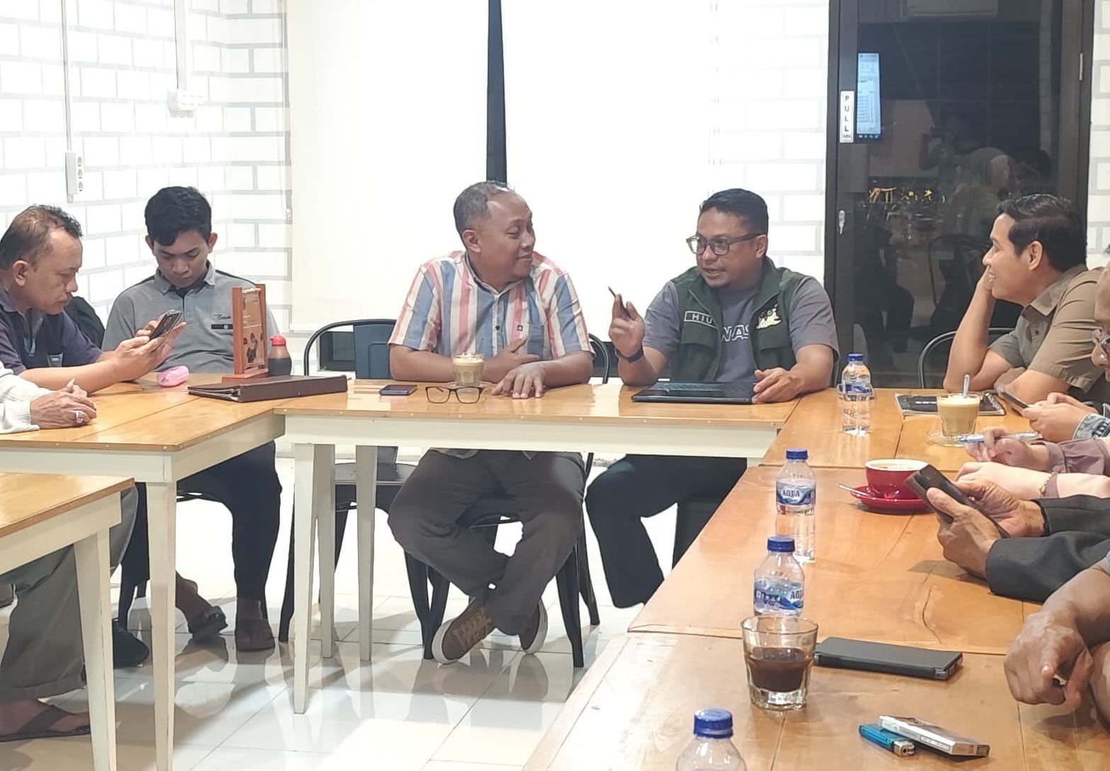 Ketua Bawaslu Gorontalo Idris Usuli Hadiri Rapat Koordinasi Kampanye