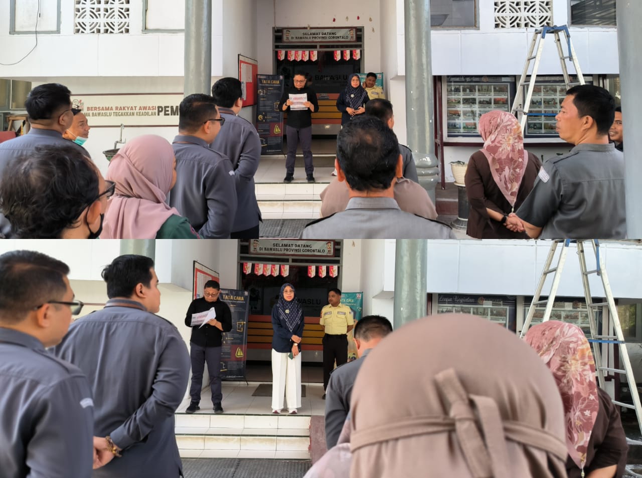 Bawaslu Provinsi Gorontalo Gelar Apel Siaga untuk Tingkatkan Pengawasan Kampanye