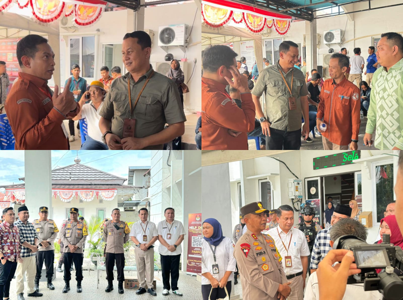 Nikson Entengo Monitoring Pengawasan Rekapitulasi Pilkada 2024 di Bone Bolango