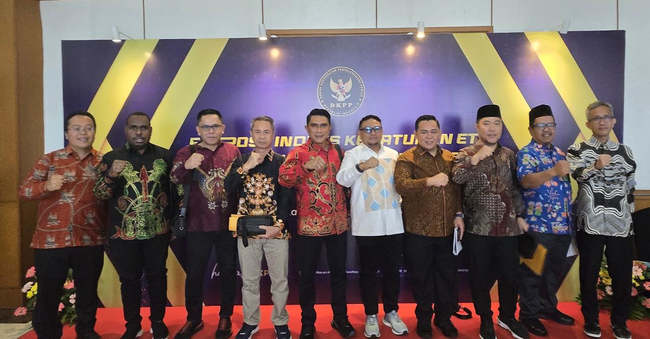Bawaslu Provinsi Gorontalo Hadiri Ekspose Indeks Kepatuhan Etik Penyelenggara Pemilu 2024