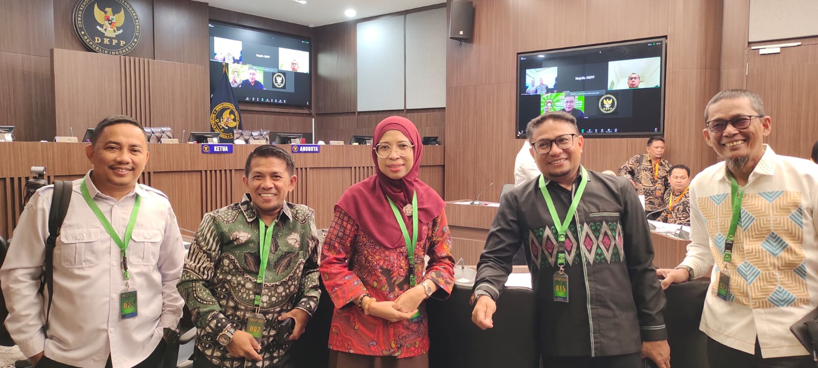 Bawaslu Provinsi Gorontalo Hadiri Sidang DKPP, Bawaslu Bonebolango sebagai teradu