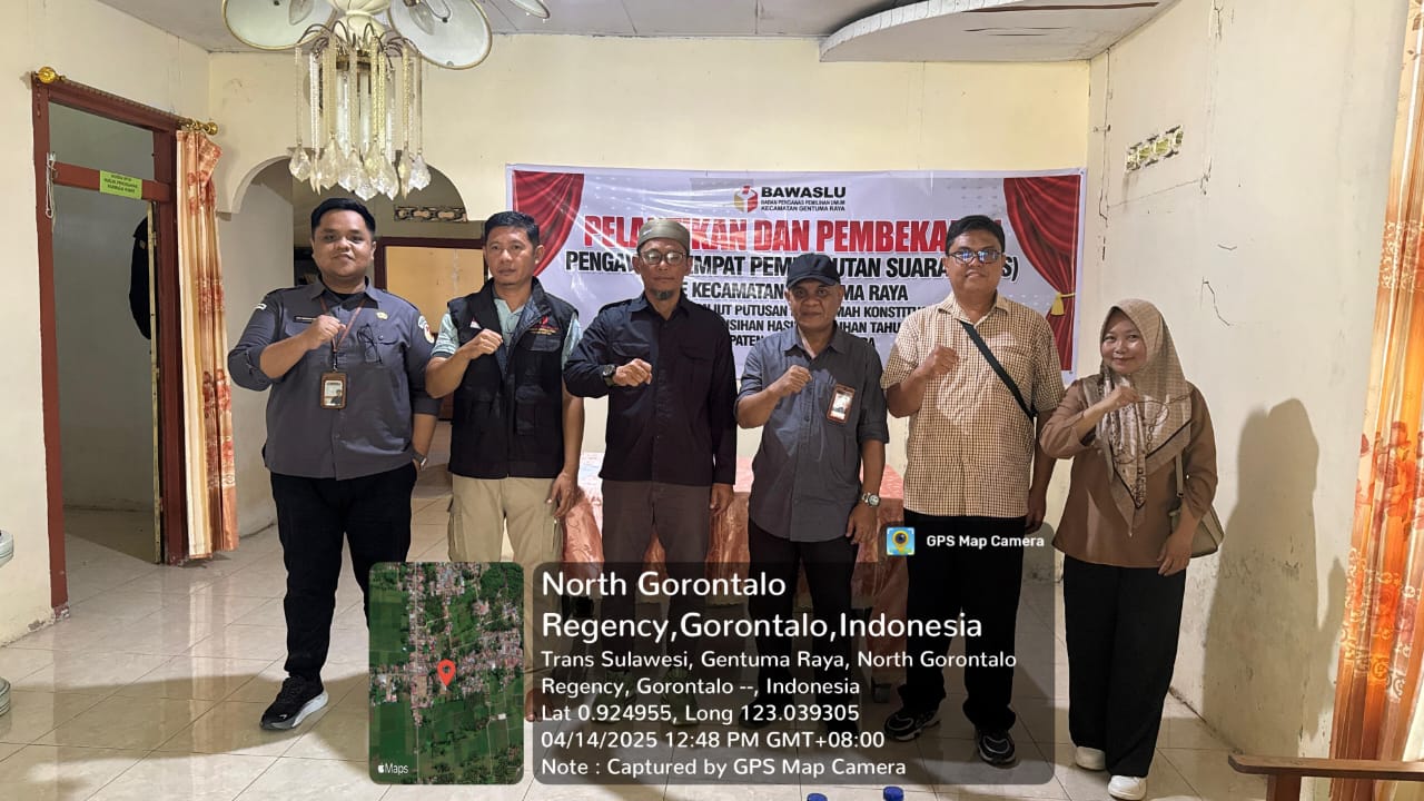 Bawaslu Provinsi Gorontalo Perkuat Pengawasan PSU Gorontalo Utara, Dorong Panwas Kecamatan Siaga Penuh
