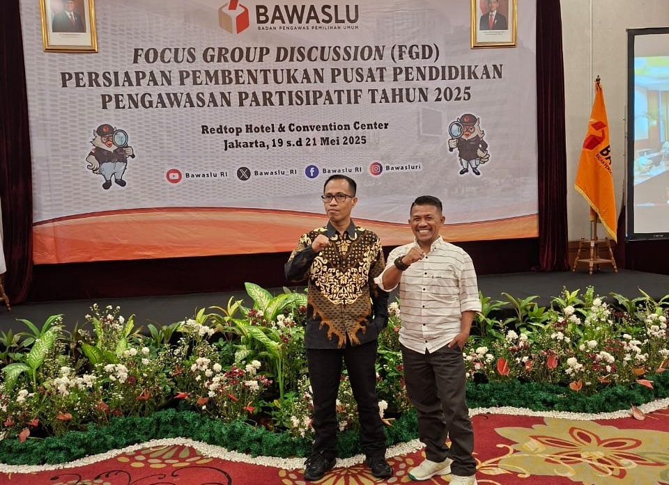Fadjri Arsyad Hadiri FGD Pembentukan Pusat Pendidikan Pengawasan Partisipatif 2025