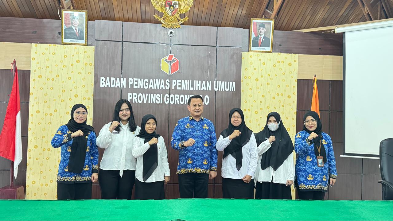CPNS Resmi Bergabung di Bawaslu Provinsi Gorontalo, Nikson Entengo Harap Mereka Betah di Gorontalo