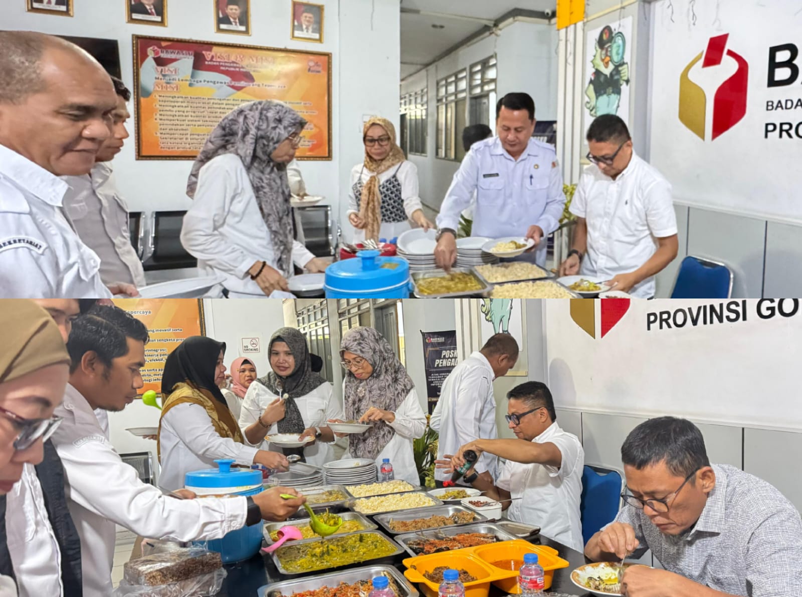 Bawaslu Provinsi Gorontalo Perkuat Kekompakan Pegawai Lewat Momen Kebersamaan