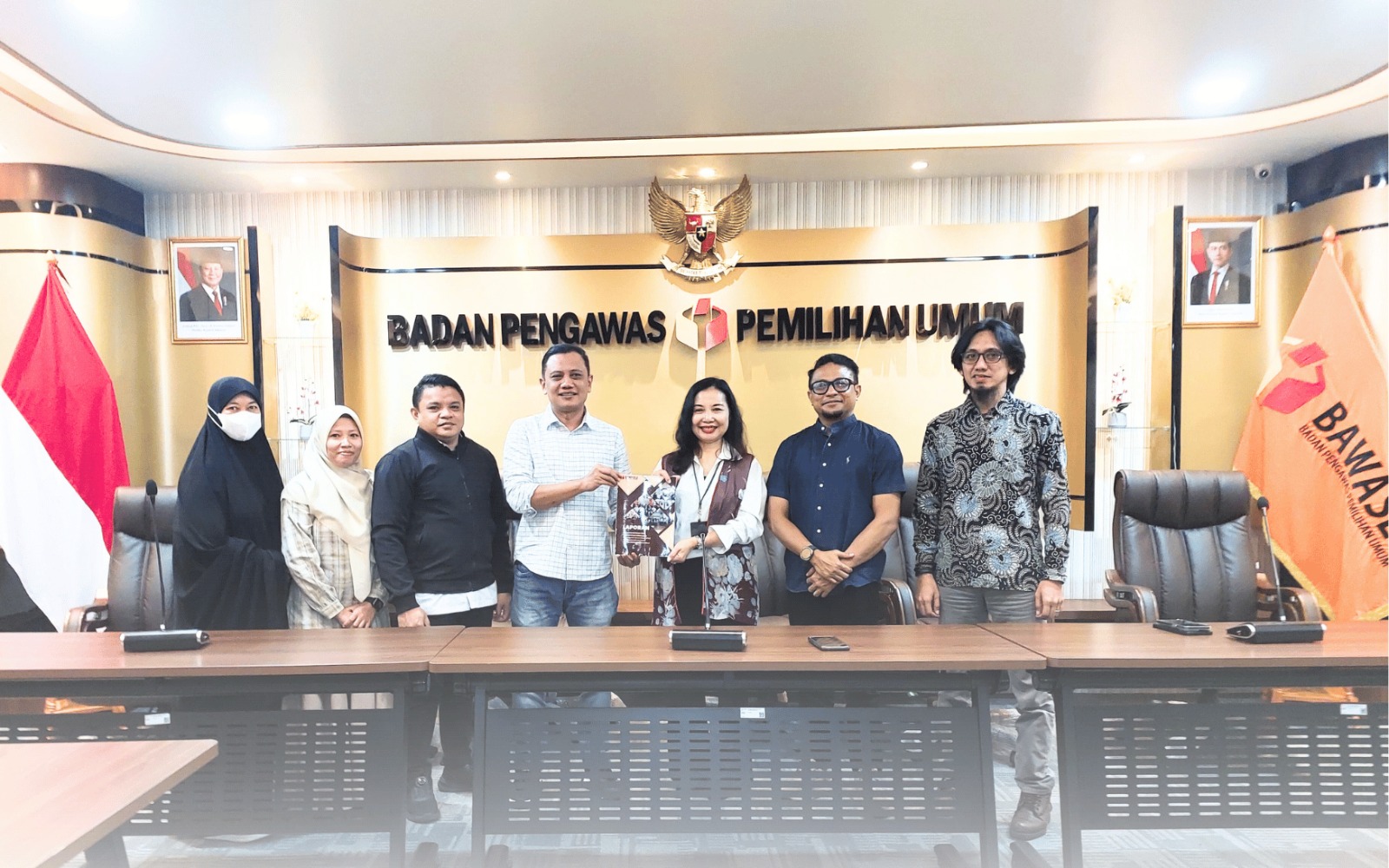 Pastikan Akuntabilitas, Idris Usuli, Dampingi Penyerahan Laporan Komprehensif PSU Gorontalo Utara