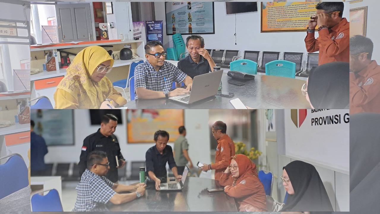 Bawaslu Provinsi Gorontalo Terima Kunjungan Koordinasi dari Bawaslu Kabupaten Bone Bolango