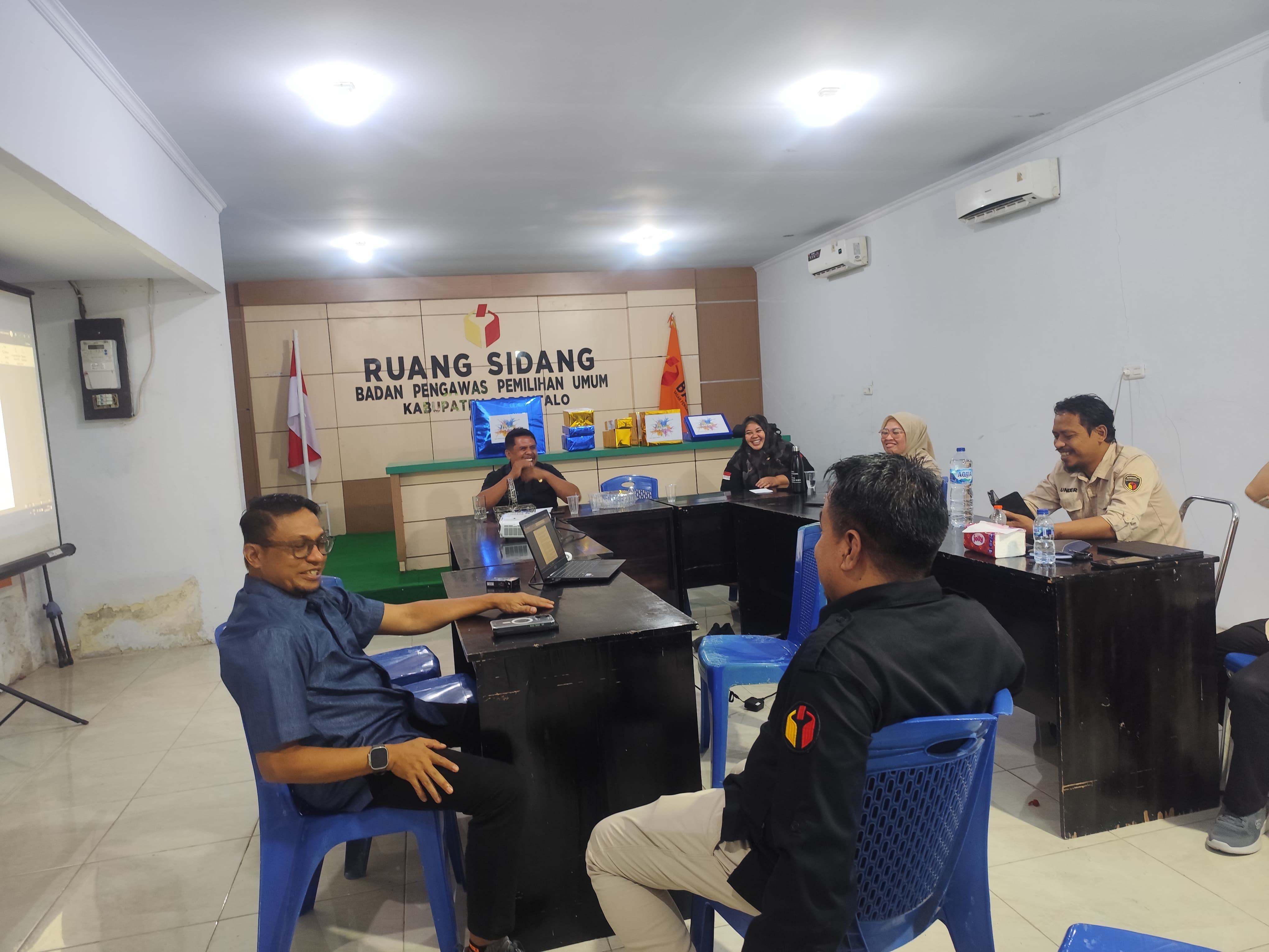 Perkuat Digitalisasi Arsip LHP dan Pendidikan Pengawasan Partisipatif, Idris Usuli Supervisi ke Bawaslu Gorontalo