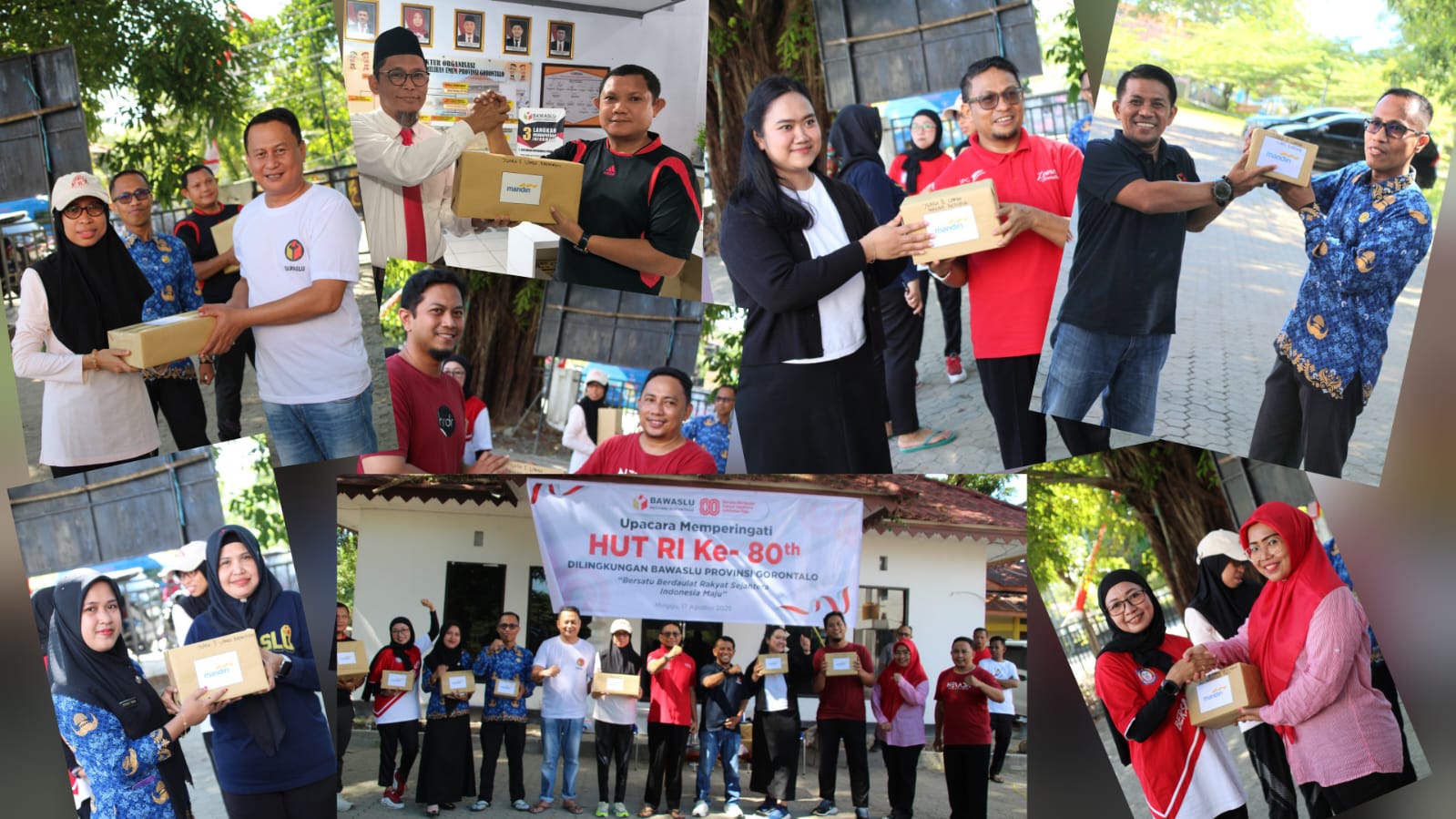 Bangun Semangat Kebersamaan di HUT ke-80 RI, Bawaslu Provinsi Gorontalo Gelar Lomba 17 Agustus