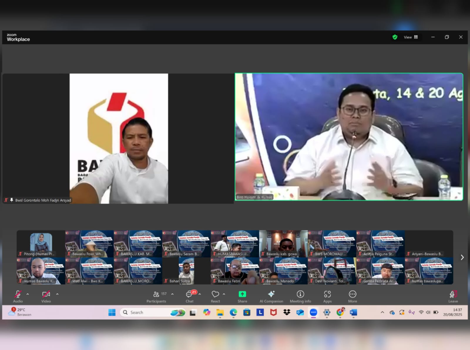 Moh Fadjri Arsyad Ikuti Bedah Buku Catatan Jurnalis, Perkuat Refleksi Pemilu 2024