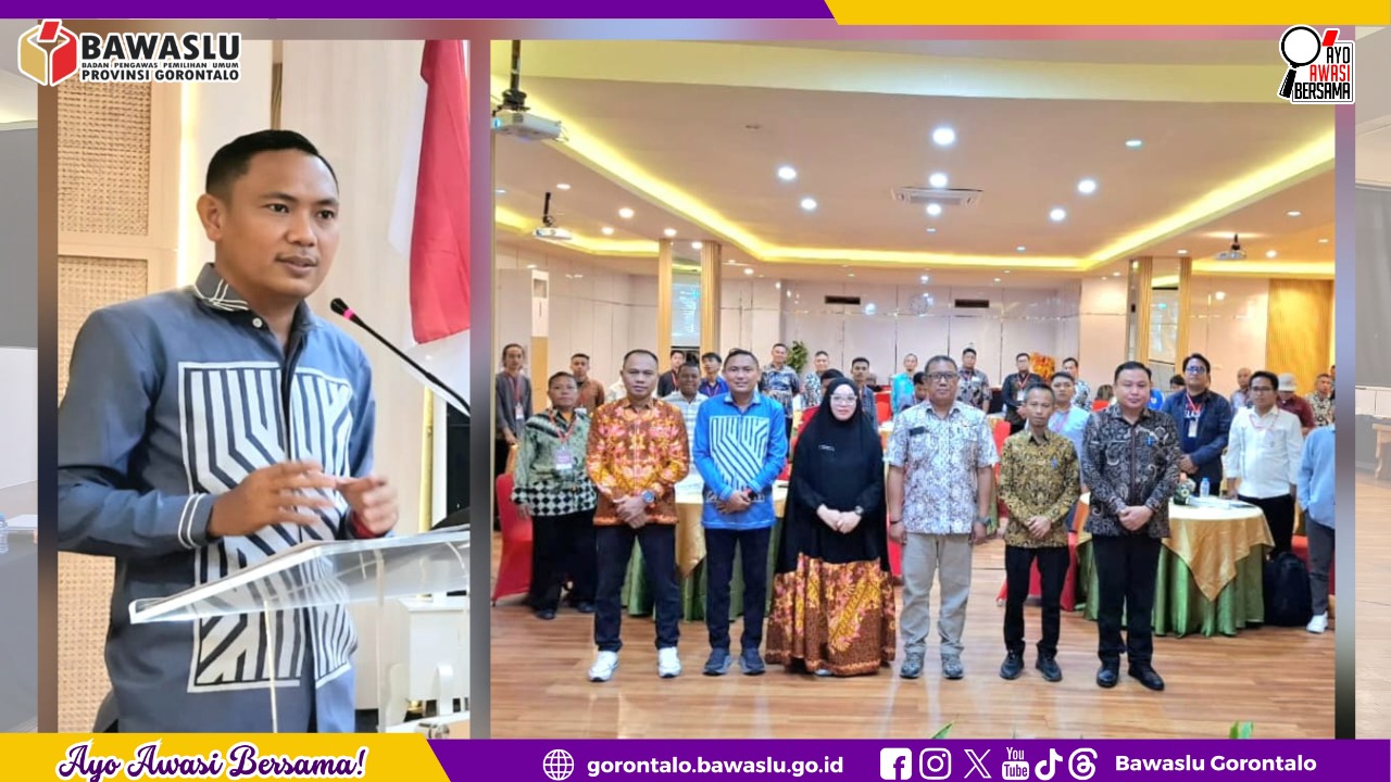 Wahyudin Akili Tekankan Pentingnya Masukan Publik dalam Penguatan Kelembagaan Bawaslu