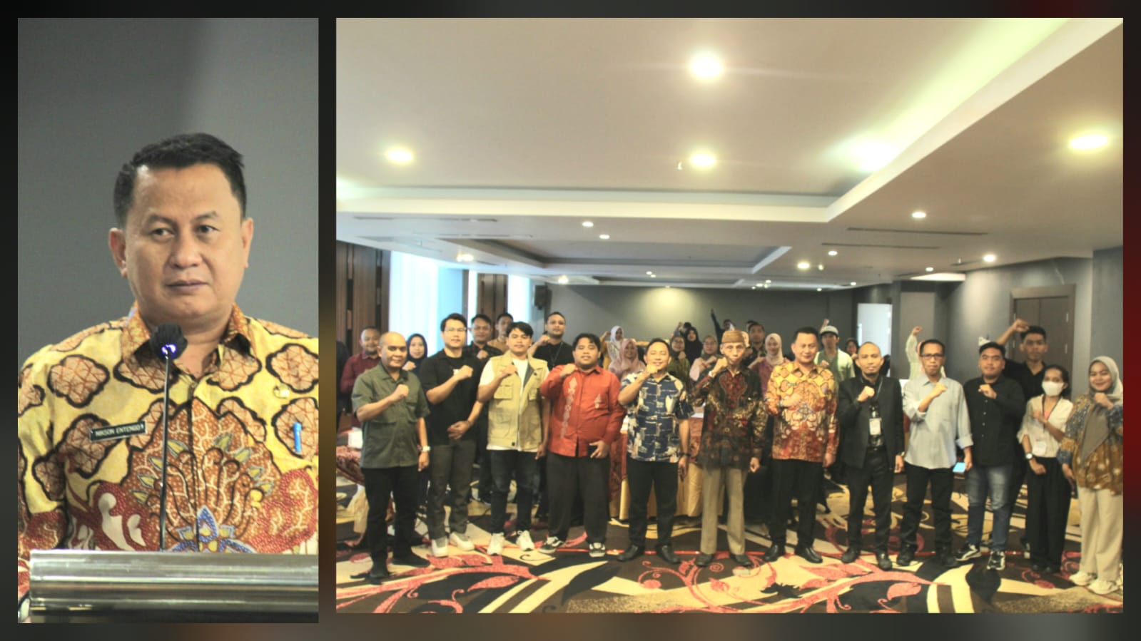 Bawaslu Provinsi Gorontalo Tutup Kegiatan Penguatan Kelembagaan Bersama Mitra Kerja