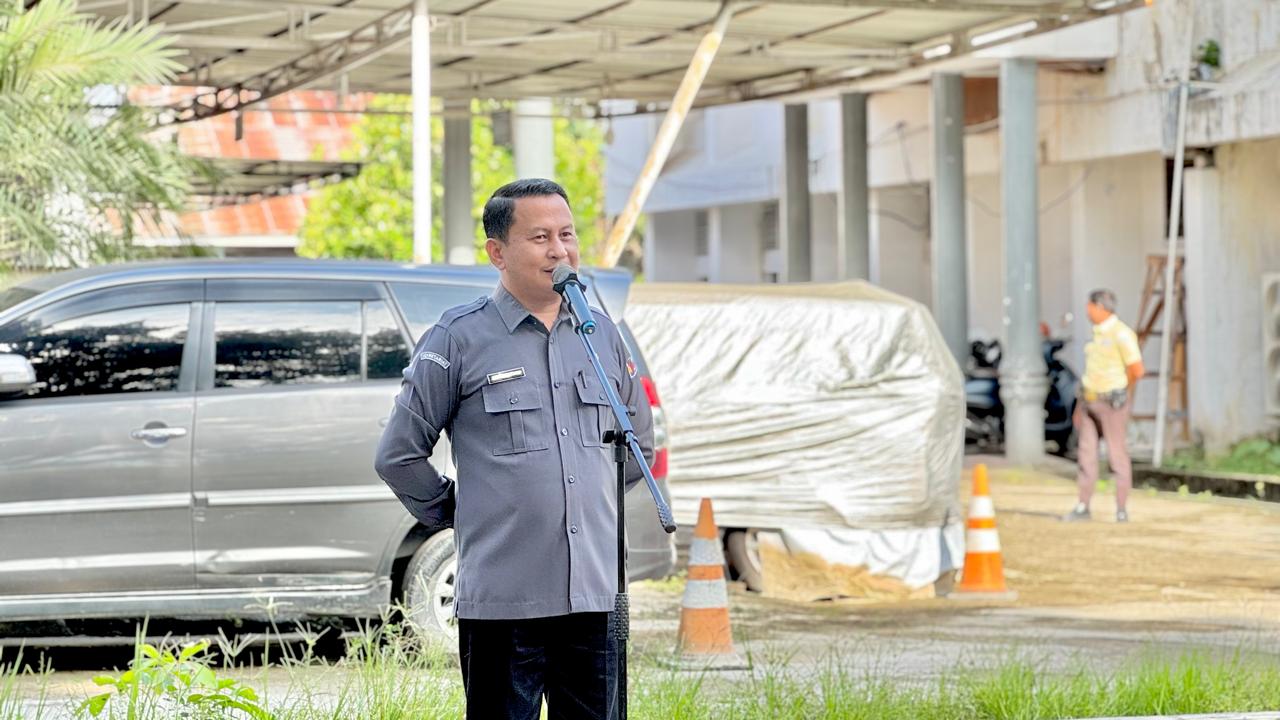 Nikson Entengo Ajak Pegawai Jaga Koordinasi dan Efektivitas Kerja