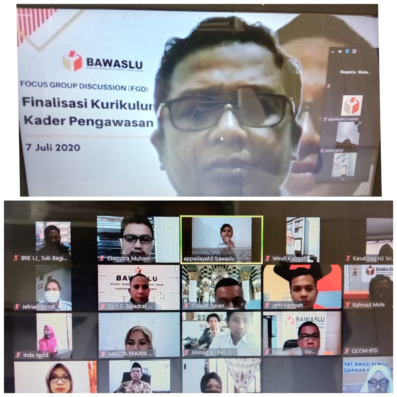 Rahmad hadiri Sosialisasi Survey IKP 2020