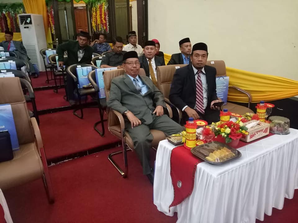 Ketua Bawaslu Provinsi Gorontalo Jaharudin J Umar, menghadiri pelantikan anggota DPRD Kabupaten Pohuwato