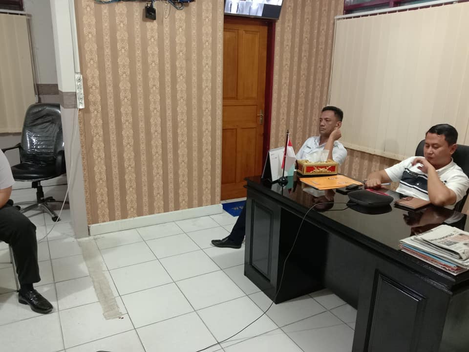 TERKAIT PERSIAPAN SKD CPNS BAWASLU, KASEK NIKSON MENGIKUTI VIDEO CONFRENCE BERSAMA UNSUR BAWASLU SE-INDONESIA.