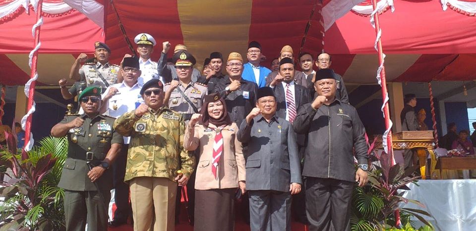 KETUA BAWASLU PROVINSI GORONTALO HADIRI UPACARA 23 JANUARI 2020 DI LAPANGAN LIKADA.