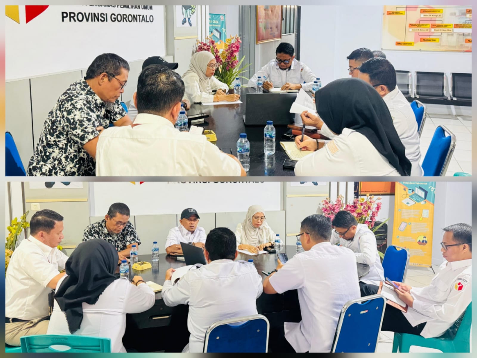 Rapat Pleno di Kantor Bawaslu Provinsi Gorontalo, Rabu (07/01/2026)