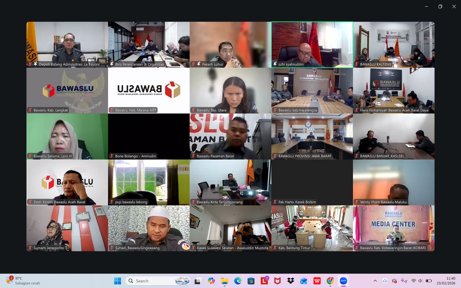 Rapat pembinaan
