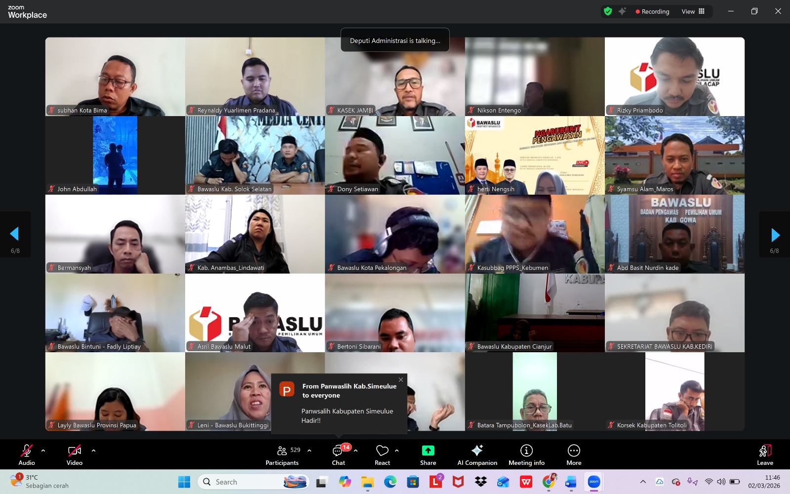 Rapat Pembinaan
