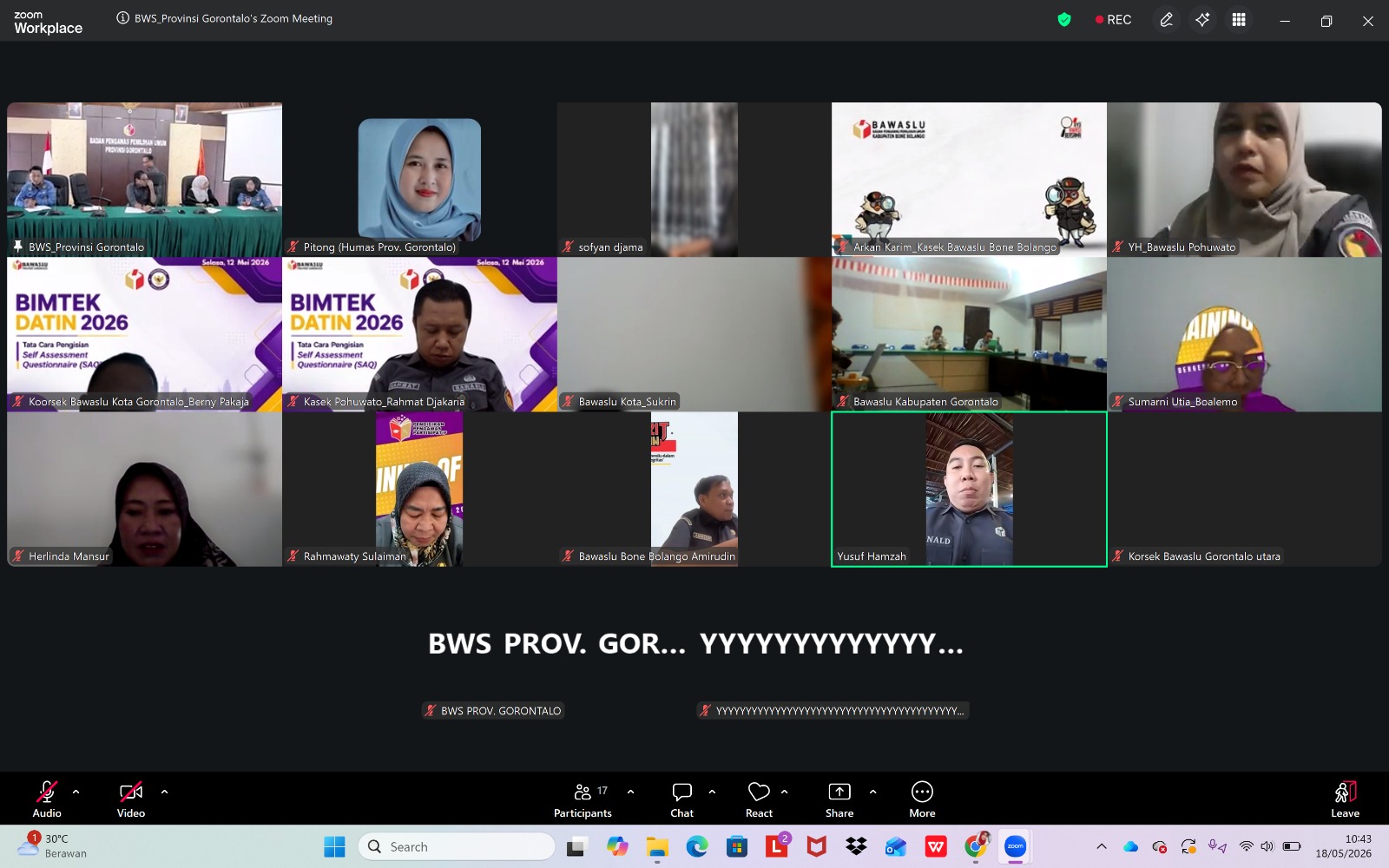 Rapat Zoom