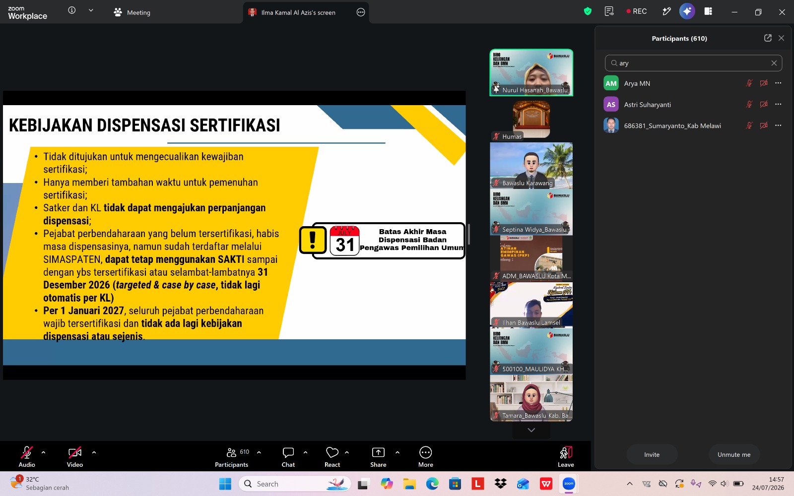 Sosialisasi PMK 41