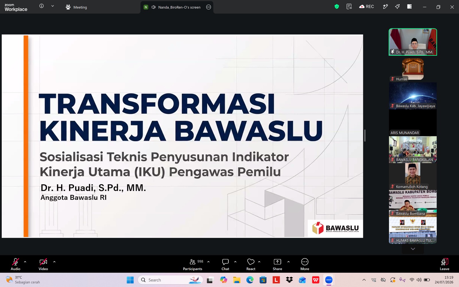 Sosialisasi IKU
