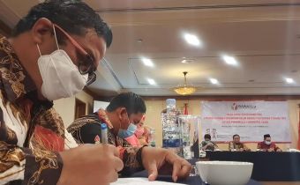 Rahmad Katon Mohi, Koordivisi Pengawasan Hadiri FGD Penyusunan Alat Kerja Pengawasan Pungut Hitung