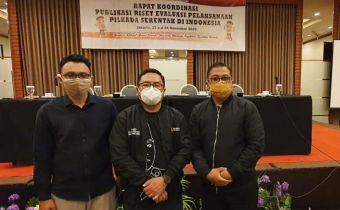 Riset Bawaslu Provinsi Gorontalo mendapat Apresiasi dari PIC Nasional