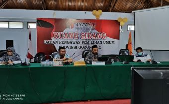 â€œPilkada 9 Desember 2020, Bawaslu Gorontalo Rapat Bersama Ketua Bawasluâ€