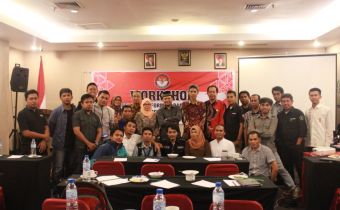 Gandeng Media, Bawaslu Provinsi Gorontalo "Gelar" Workshop Pengelolaan Informas